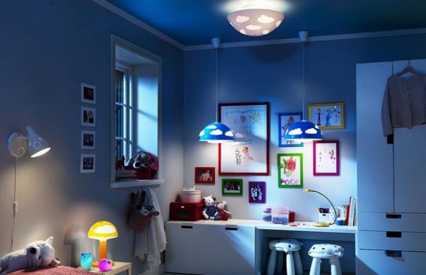 Как выбрать светильник для детской комнаты